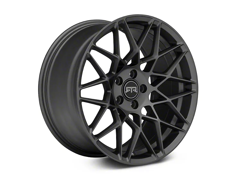 2005-2025 Mustang RTR Tech Mesh Satin Charcoal Wheel Rear Only 20x10.5
