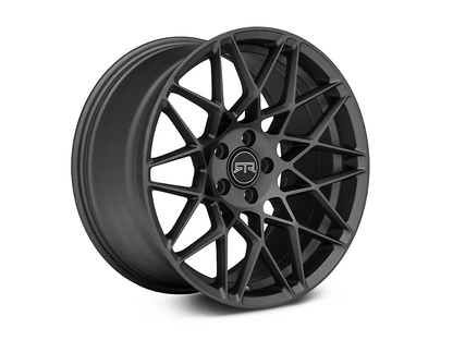 2005-2025 Mustang RTR Tech Mesh Satin Charcoal Wheel Rear Only 20x10.5