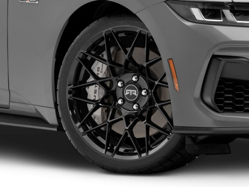 2005-2025 Mustang RTR Tech Mesh Gloss Black Wheel 20x9.5