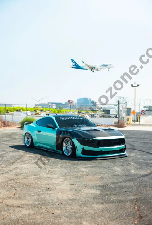S650 Mustang carbon fiber GTD fenders with widebody fit