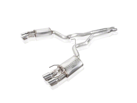 2018-2023 Mustang GT Stainless Works Redline Series Cat-Back Exhaust with X-Pipe