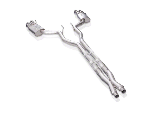2018-2023 Mustang GT w/o Active Stainless Works Legend Series Cat-Back Exhaust with H-Pipe; Performance Connect