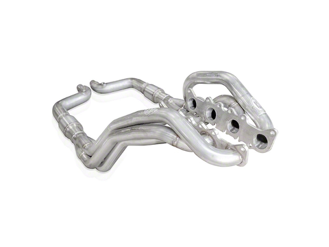 2015-2025 Mustang GT, Dark Horse Stainless Power 1-7/8-Inch Catted Long Tube Headers Factory Connect