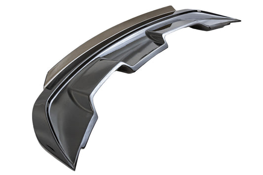 2024-2025 Mustang Gloss Black GT500 Style Spoiler w/ Tinted Wicker Bill