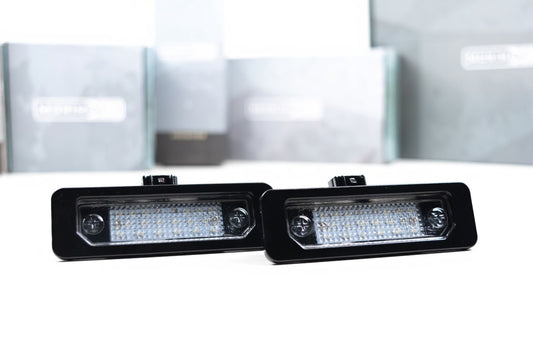 2010-2014 Mustang Morimoto XB LED LICENSE PLATE LIGHTS
