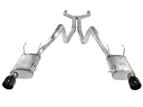 2011-2014 Mustang GT AFE MACH Force XP 3-Inch Cat-Back Exhaust with Black Tips