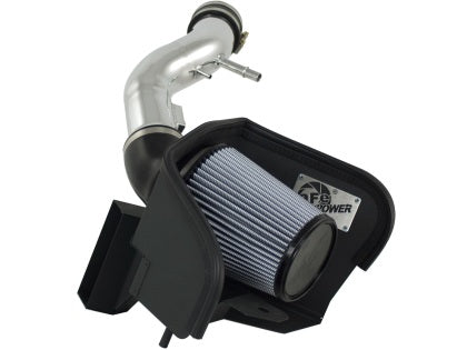 2011-2014 Mustang V6 AFE Magnum FORCE Stage 2 Cold Air Intake with Pro DRY S Filter Polished