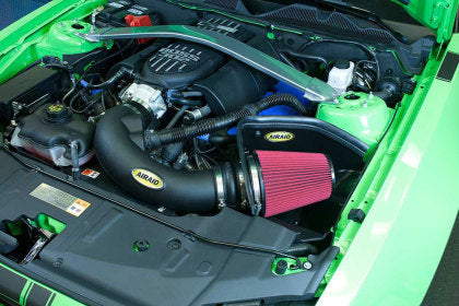 2011-2014 Mustang GT w/ BOSS Intake and 2012-2013 BOSS 302 Airaid MXP Series Cold Air Intake with Red SynthaFlow Oiled Filter