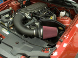 2010 Mustang GT Airaid Race MXP Series Cold Air Intake with Red SynthaFlow Oiled Filter