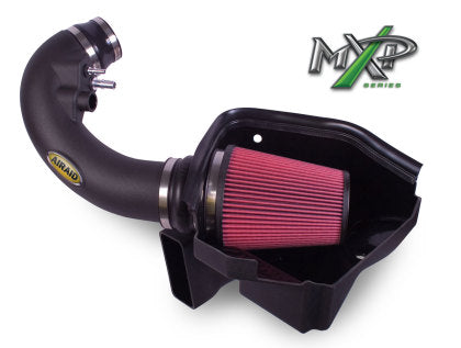2011-2014 Mustang GT w/ BOSS Intake and 2012-2013 BOSS 302 Airaid MXP Series Cold Air Intake with Red SynthaFlow Oiled Filter