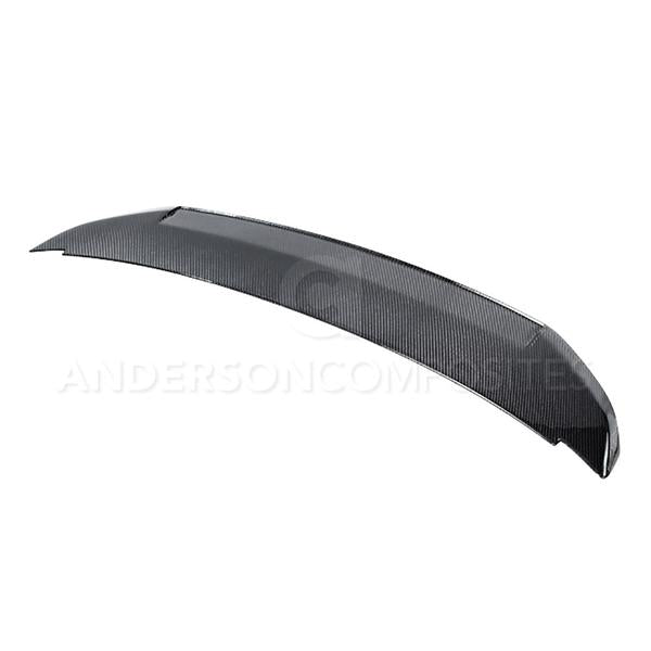 2010-2014 Mustang Anderson Composites GT500 Style Rear Spoiler; Carbon Fiber