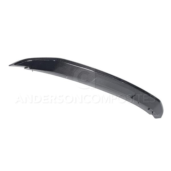 2010-2014 Mustang Anderson Composites GT500 Style Rear Spoiler; Carbon Fiber