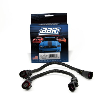 2011-2014 Mustang GT BBK O2 Sensor Wire Harness Extension Kit (Front Pair)