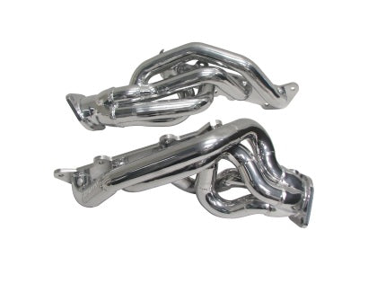 2011-2014 Mustang GT BBK 1-3/4-Inch Tuned Length Shorty Headers Polished Silver Ceramic