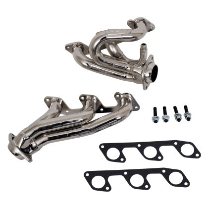 2005-2010 Mustang V6 BBK 1-5/8-Inch Tuned Length Shorty Headers Chrome