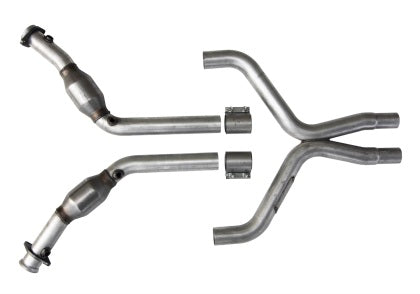 2011-2014 Mustang V6 BBK Catted X-Pipe