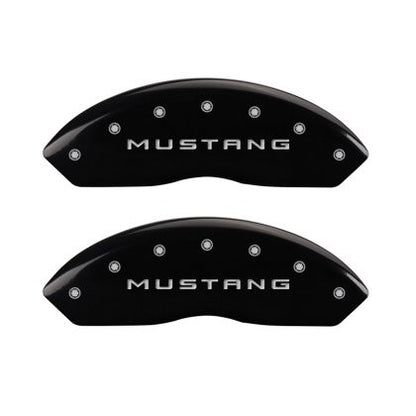 2010-2014 Mustang GT MGP Caliper Covers Black with GT logo