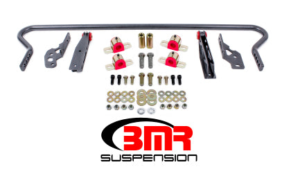 2005-2014 Mustang BMR Adjustable Rear Sway Bar with Fabricated End Links; Black Hammertone