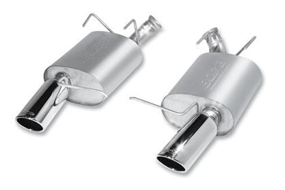2011-2012 Mustang GT500 Borla ATAK Axle-Back Exhaust with Polished Tips