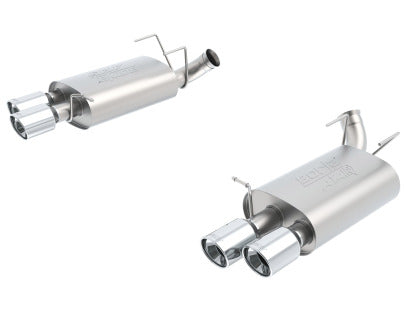 2013-2014 Mustang GT500 Borla ATAK Axle-Back Exhaust with Polished Tips