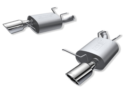2011-2014 Mustang V6 Borla Stinger S-Type Axle-Back Exhaust with Polished Tips