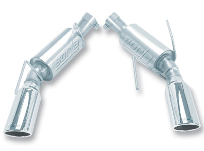 2010 Mustang GT Borla Stinger S-Type Axle-Back Exhaust with Polished Tips