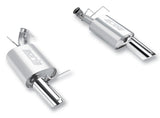 2011-2012 Mustang GT and 2012 BOSS 302 Borla ATAK Axle-Back Exhaust with Polished Tips