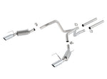 2010 Mustang GT Borla ATAK Cat-Back Exhaust with Polished Tips