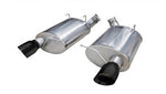 2011-2012 GT500 Corsa Sport Axle-Back Exhaust with Black Tips