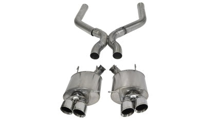 2013-2014 GT500 Corsa 3-Inch Sport Axle-Back Exhaust with X-Pipe