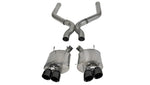 2013-2014 GT500 Corsa Sport Axle-Back Exhaust with X-Pipe and Quad Black Tips