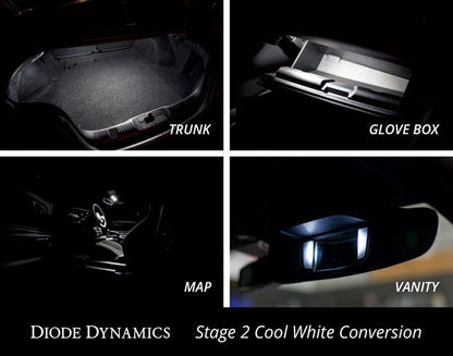 2015-2017 Mustang Diode Dynamics Interior LED Conversion Kit