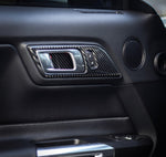 2015-2021 Mustang DynaCarbon™️ Carbon Fiber Door Non Memory Seat Handle Trim Kit