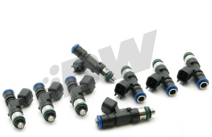 2005-2025 Mustang GT, Dark Horse; 2015-2020 Mustang GT350 DeatschWerks EV14 Fuel Injectors 39 lbs