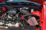 2011-2014 Mustang GT w/ FRPP, Roush or Whipple Supercharger JLT Big Air Cold Air Intake with Red Oil Filter