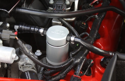 2005-2010 Mustang GT J&L 3.0 Satin Oil Separator Driver Side