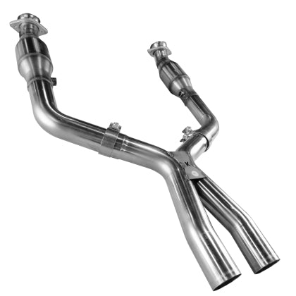 2005-2010 Mustang GT w/ Long Tube Headers Kooks Catted X-Pipe