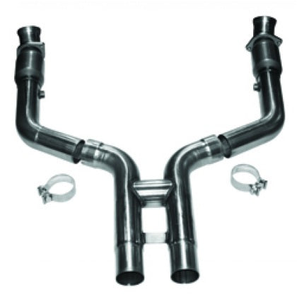 2011-2014 Mustang GT w/ Long Tube Headers Kooks 3-Inch Catted H-Pipe