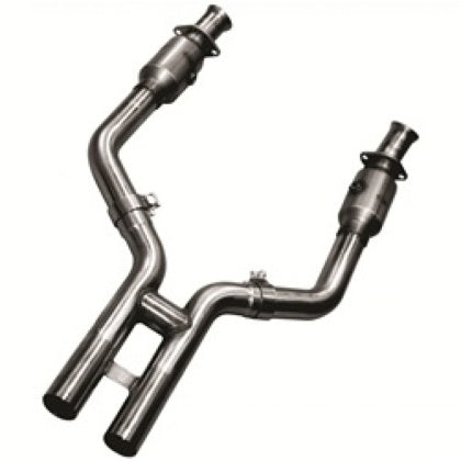 2005-2010 GT w/ Long Tube Headers Kooks 3-Inch x 2.50-Inch Catted H-Pipe