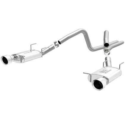 2013-2014 Mustang V6 Magnaflow Street Series Cat-Back Exhaust with 4.50-Inch Tips