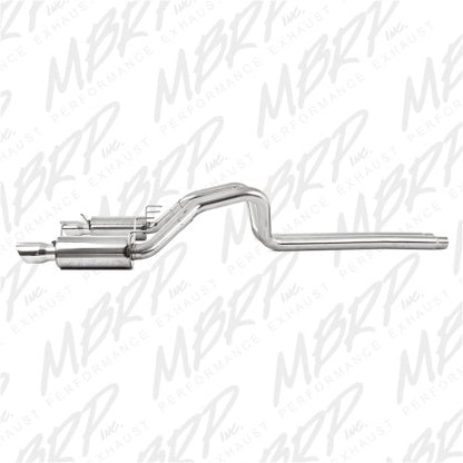 2011-2014 Mustang GT and 2011-2012 Mustang GT500 MBRP XP Series Cat-Back Exhaust; Street Version