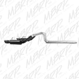 2011-2014 Mustang GT MBRP Black Series Cat-Back Exhaust Race Version