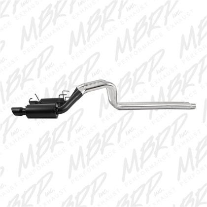2011-2014 Mustang GT MBRP Black Series Cat-Back Exhaust Street Version