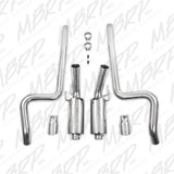 2011-2014 Mustang GT and 2011-2012 Mustang GT500 MBRP XP Series Cat-Back Exhaust; Street Version