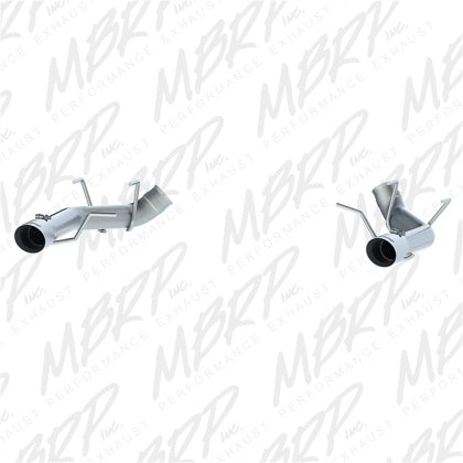 2011-2014 Mustang GT MBRP 3-Inch Muffler Delete Axle-Back Exhaust Stainless Steel
