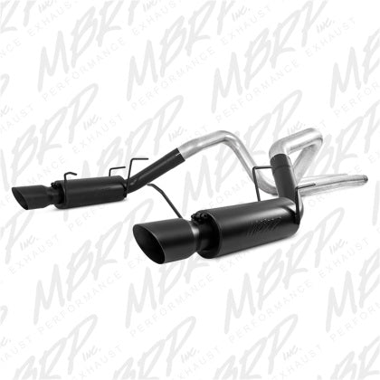 2011-2014 Mustang GT MBRP Black Series Cat-Back Exhaust Race Version