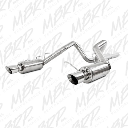 2011-2014 Mustang GT and 2011-2012 Mustang GT500 MBRP XP Series Cat-Back Exhaust; Street Version