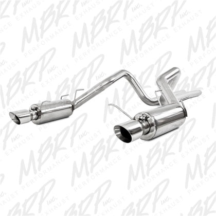 2011-2014 Mustang GT and 2011-2012 Mustang GT500 MBRP XP Series Cat-Back Exhaust; Street Version