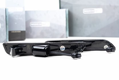 2015-2023 Mustang Morimoto XB LED Side Marker Lights Smoked Pair