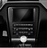 2010-2014 Mustang DynaCarbon™ Carbon Fiber Navigation Multimedia Dash Trim